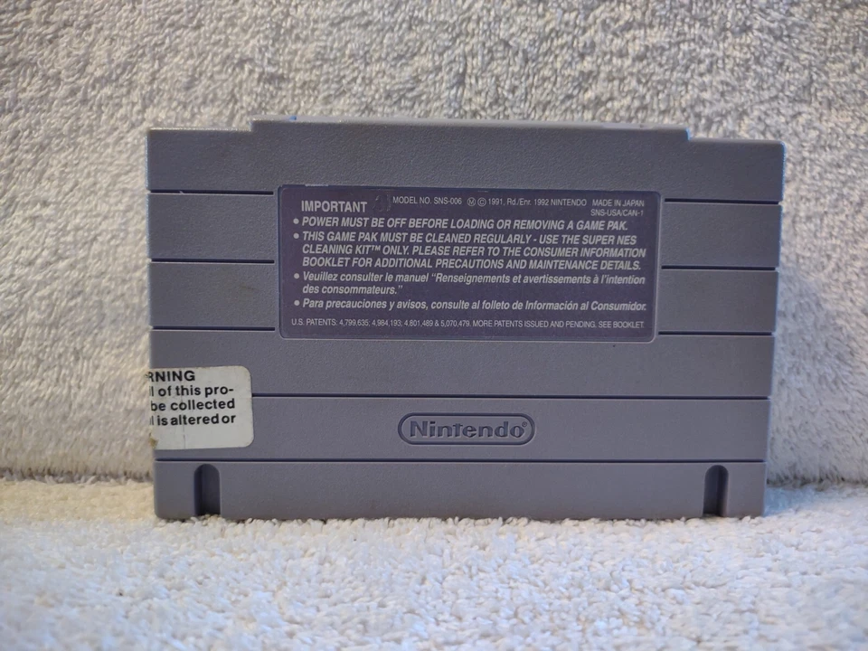 King Arthur's World - (SNES, 1993) *CIB* VGC* Cleaned & Tested* FREE SHIPPING!!! - Image 4 of 4