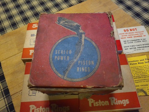 Vintage Sealed Power Piston Rings 1937-1948 International Red 318 Motors FBB FBC - Picture 5 of 8