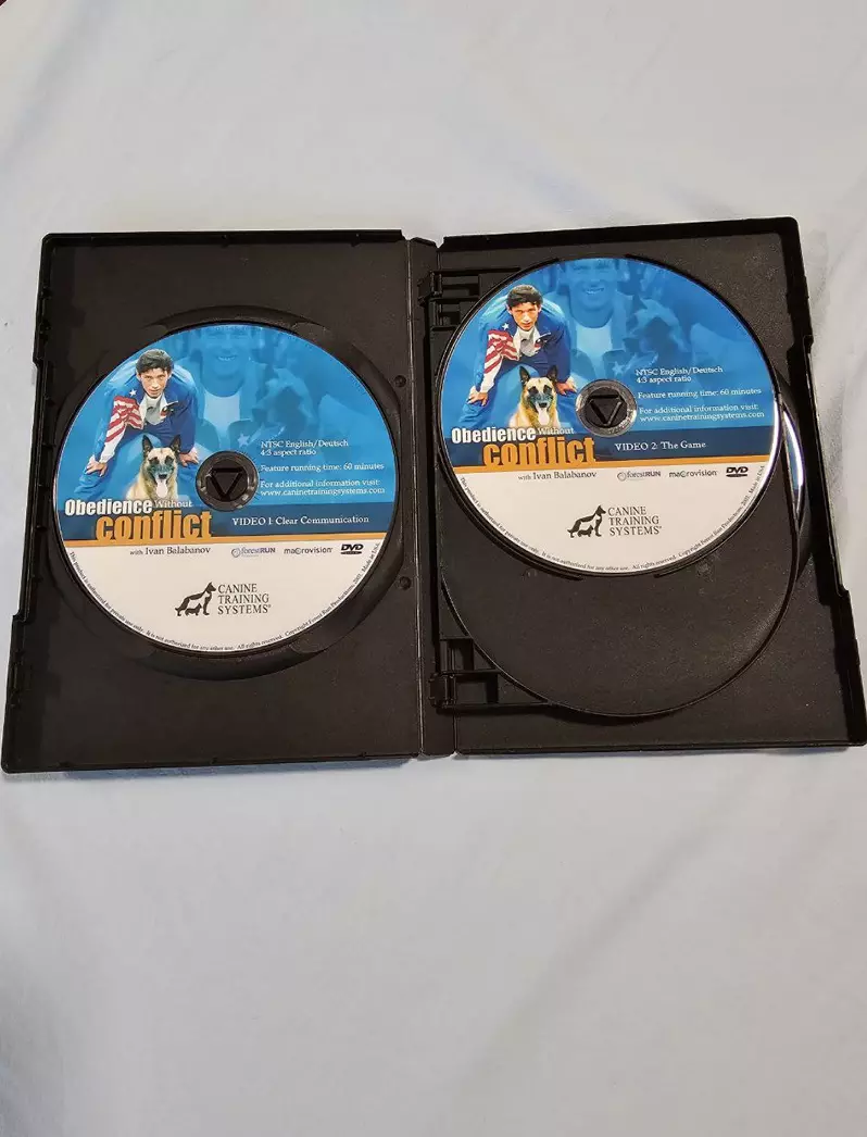 Obedience Without Conflict with Ivan Balabanov 4 DVDs Dog Training