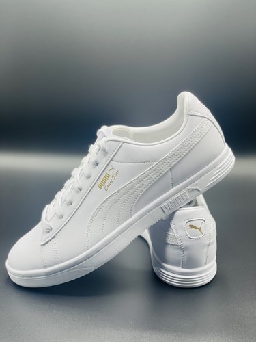 PUMA Court Star SL white gold Men's unisex Trainer size UK 8 US 9 EU 42 NEW - Picture 4 of 12