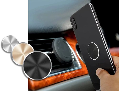 Sticky Disc for Car Holder Mount Magnetic Phone Plate Coloured Adhesive Metal - Picture 3 of 6