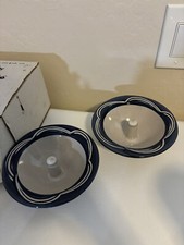 The Original Apple Baker, Paris Maine Stoneware Baking Dish Set Of 2 W/Orig Box