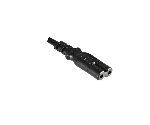 DINIC Stromkabel, Netzkabel Euro-Stecker auf C7, 2-pin Euro-8, 1.80m - Bild 3 von 5