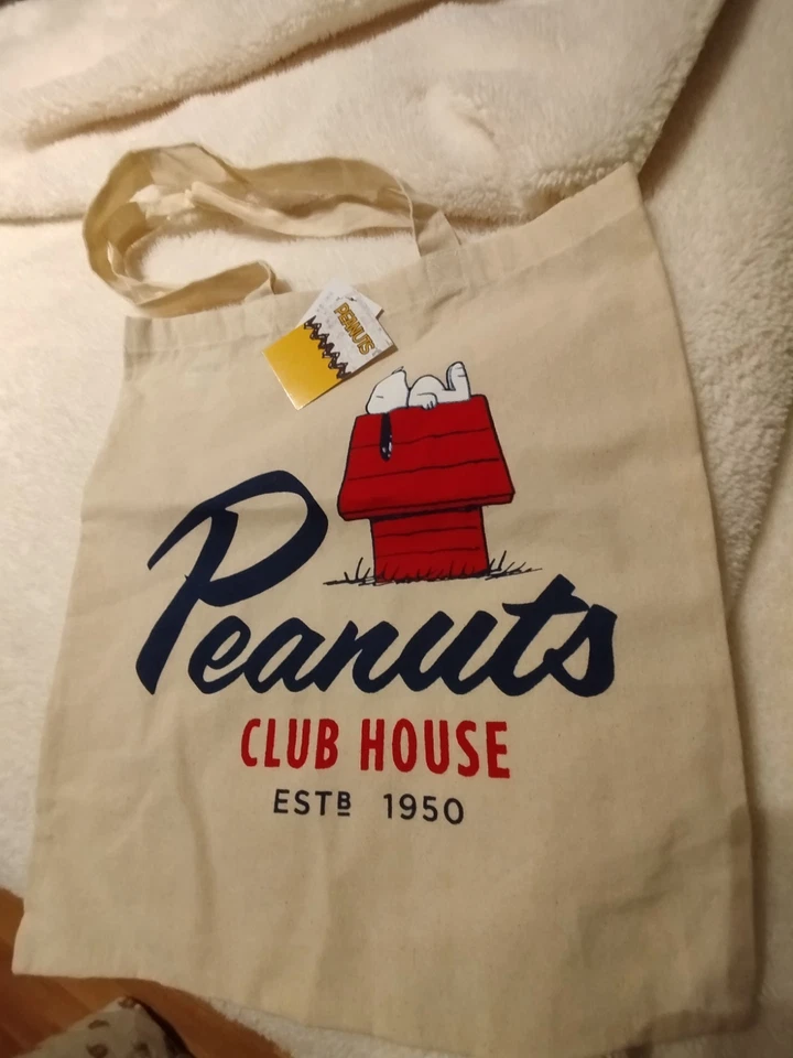 Snoopy Shopper Einkaufstasche Club House - Bild 2 von 2