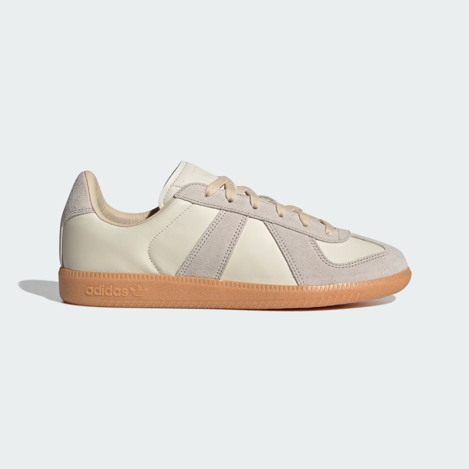 Adidas Originals BW Army Shoes in Chalk White/Clear Granite/Gum Trainers