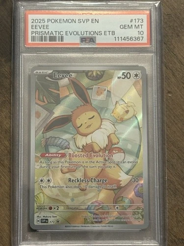 New ListingPokémon Eevee Promo Holo Scarlet & Violet Card #173 PSA 10 English