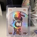 Bo Jackson Battle Arena - Attak - Fire Tracks Battlefoil - Fire-#FT-70