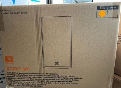 JBL Studio 620 100-watt 5.25-inch Passive Bookshelf Loudspeaker