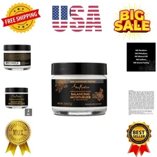 Balancing Moisturizer for Dry Skin African Black Soap with Shea Butter 2 oz