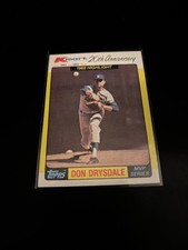 Don Drysdale 1982 Topps Kmart 20th Anniversary Dodgers 42
