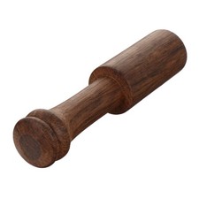 Singing Bowl Wooden Mallet Coffee Color Sound Bowl Accessory Parts