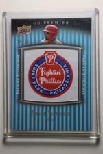 2008 UD Premier SHANE VICTORINO Patch /50 Premier stitching #PSTI-SV