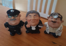 10cm Cop, Lawyer, Doctor Figure well designed high quality Resin home decor gift