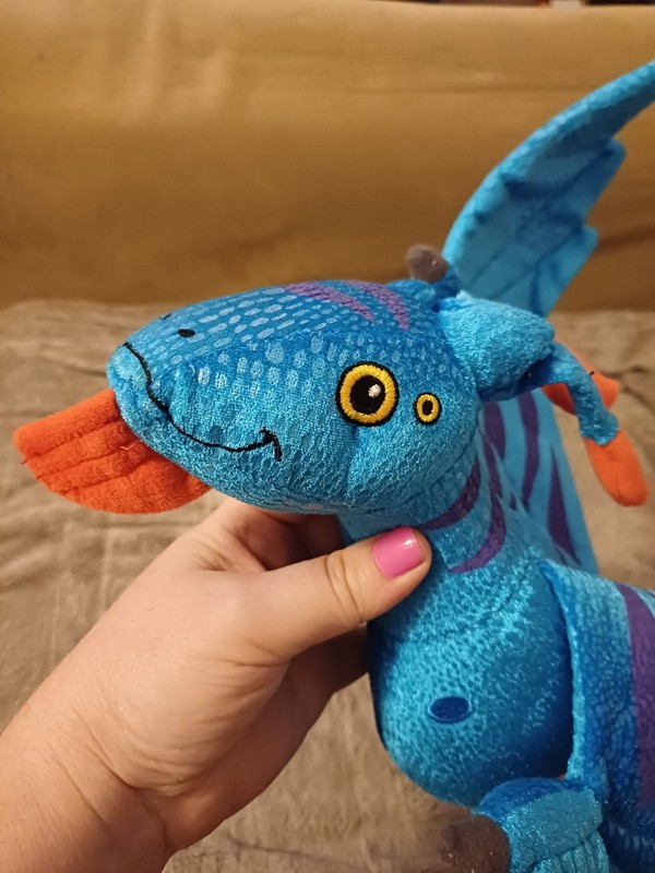Disney Parks Pandora The World of Avatar 18" Blue Banshee Dragon Stuffed Animal