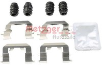 ZubehÖRsatz Scheibenbremsbelag Vorne Metzger 109 0019 FÜR Fiat KIA ZubehÖR KIT