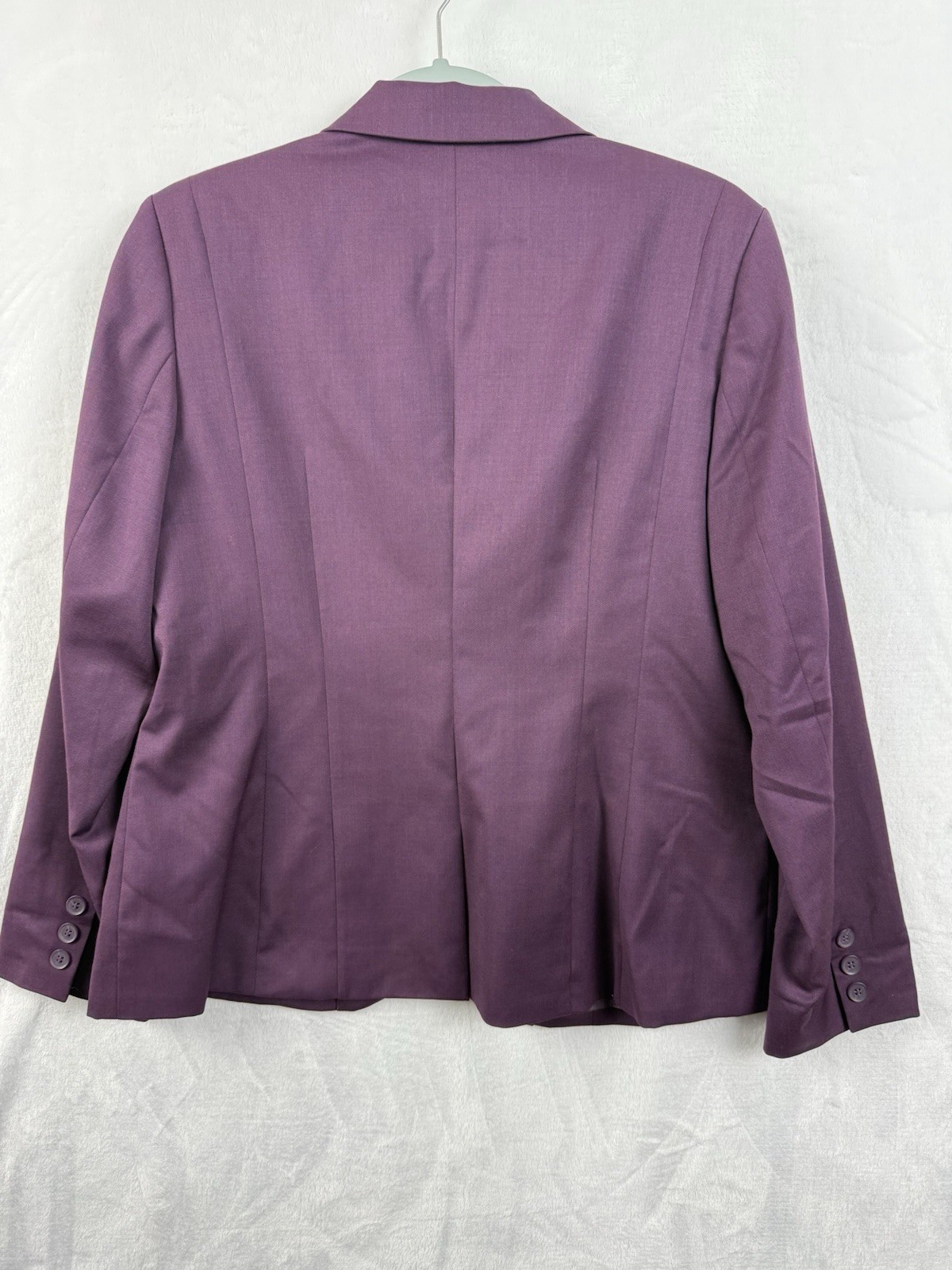 Pendleton Purple Wool/Polyester Blazer Size 14 Pe… - image 8
