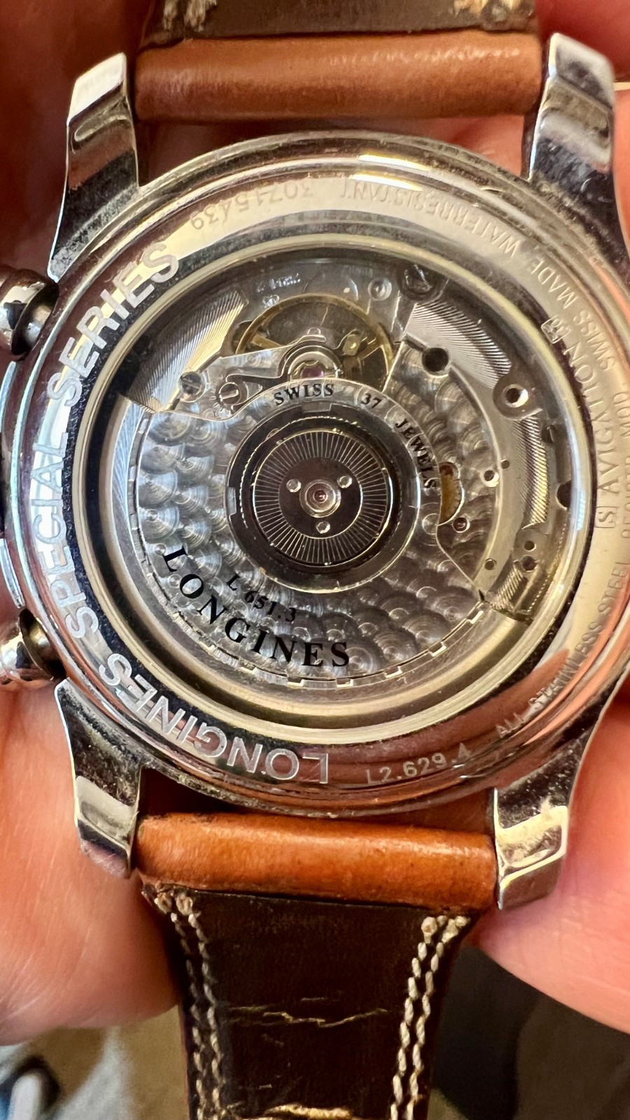 relógio longines avigation automatic cronógrafo - image 4