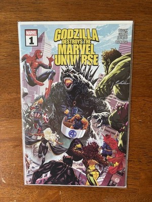 Godzilla Destroys the Marvel Universe #1