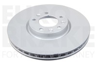 2X Eurobrake Bremsscheibe BelüFtet Ø304Mm FüR Opel Grandland X 75 A18 Combo