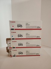 Genuine Canon 045 Toner Cartridge Set CMYK OEM LBP610C MF630C Series Open Box