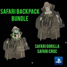 SAFARI BACKPACK BUNDLE PS4 PS5 FALLOUT 76
