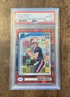 2024 Donruss - Rated Rookie Drake Maye #379 Optic Preview Red Pandora PSA 10