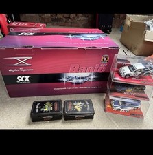 SCX 1:32 Digital Slot Car Track Set with Cars and Accessories Boxed
