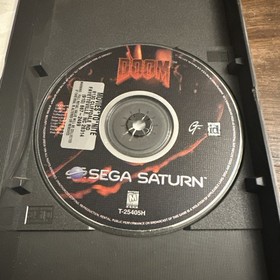 Doom (Sega Saturn, 1997) Complete CIB W Reg - Tested - Authentic