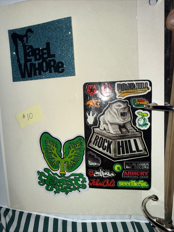 Label Whore Sticker