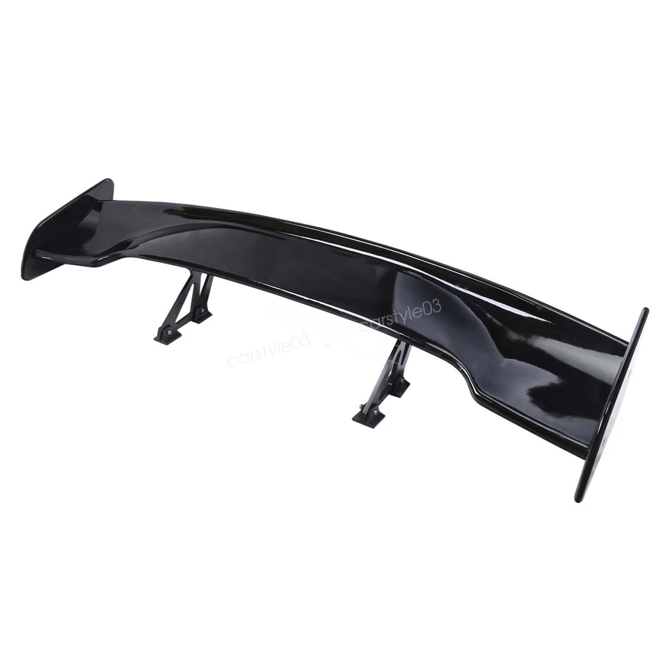 GT-Style Glossy Black 46" Car Rear Trunk Spoiler Wing Lip For Chrysler 200 300 - Imagem 4 de 4
