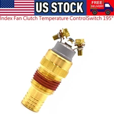 Index Fan Clutch Temperature Control Switch 195° Normally 1685132C92 NEW.