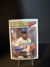 2026 Topps Heritage Teoscar Hernández #93 SP Los Angeles Dodgers 