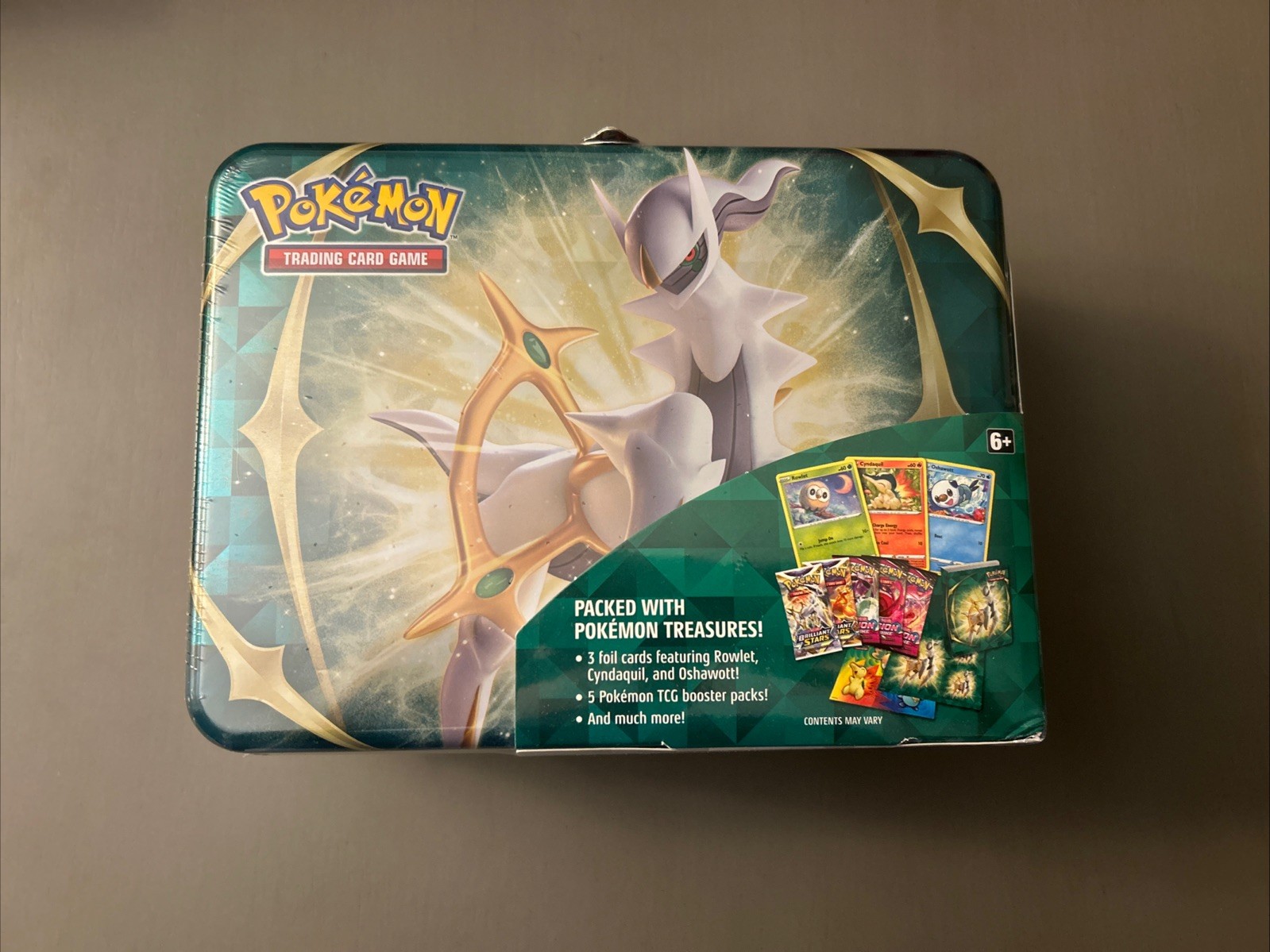 Pokemon TCG: Spring 2022 Arceus Collector Chest Tin - New & Sealed ...