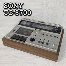Sony TC-3700 Stereo Cassette Recorder Radio AM FM Brown No Box Used