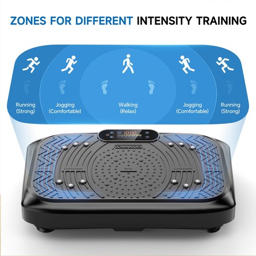 Vibration Plate Exercise Machine Weight Loss Full Body Workout Vibration Plate - Picture 3 of 8
