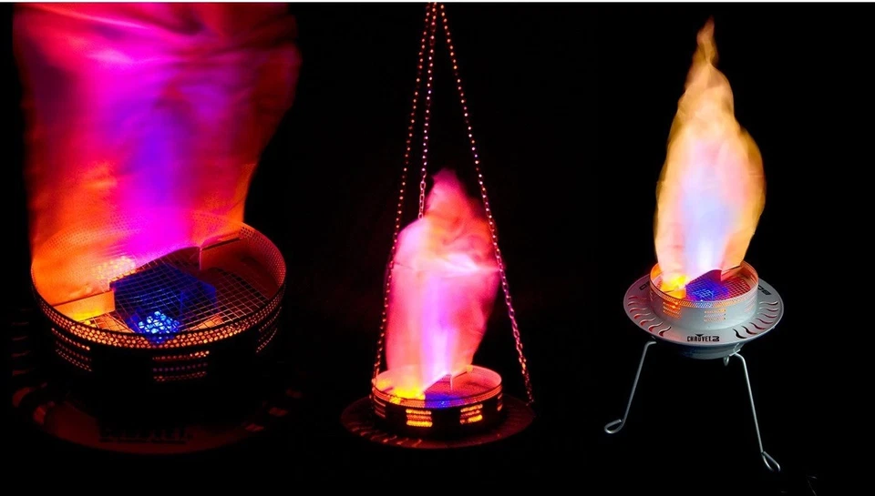 Chauvet DJ Bob LED No Heat Simulated Fire Cauldron Flame Effect - Image 2 of 4