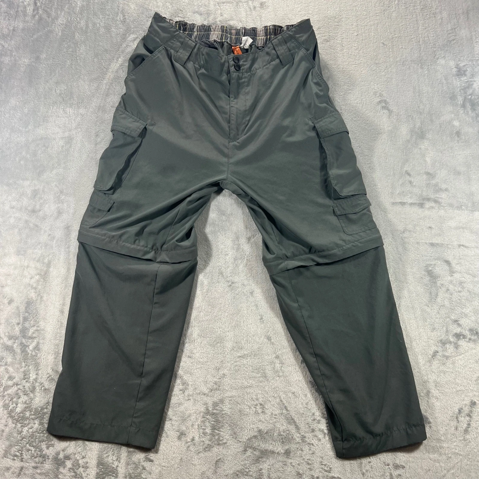 TRIPLE NICKEL Convertible Cargo Pants Mens Medium Gray Water Resistant Active
Opens in a new window