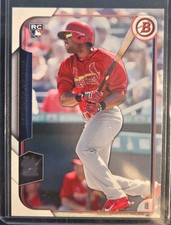 Xavier Scruggs 2015 Bowman #145 RC Cardinals Rookie 