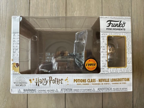 Funko Pop Mini Moments Potions Class Harry Potter Neville Longbottom Chase Ed.