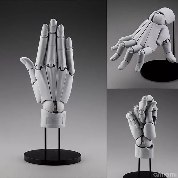 KOTOBUKIYA Artist Support Item Takahiro Kagami Right Hand Model Gray 1/1 Figure