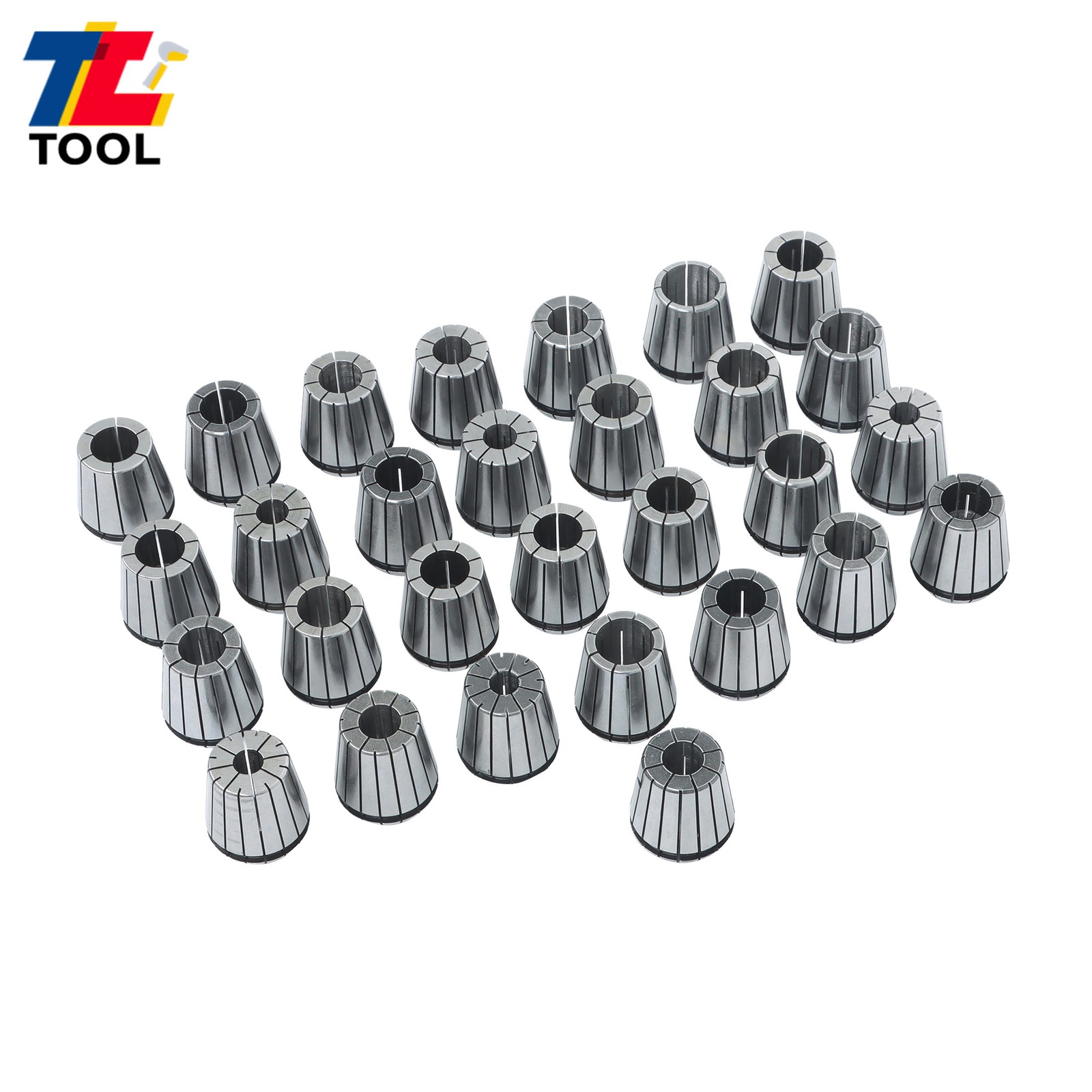 ER40 (29Pcs) Collet Set High Precision CNC Spring Clamping Collets US