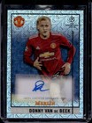 2020-21 Topps Merlin Chrome UEFA Donny Van de Beek Auto Mojo #90/99 Man U