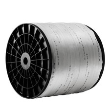 Polyester Pull Tape, 1" x 2103' Mule Tape Flat Rope, 6000 lbf Tensile Capacity,