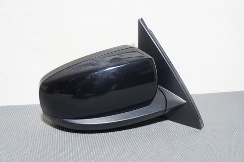 2010-2013 BMW X5 OEM RIGHT PASSENGER SIDE POWER SIDE MIRROR BLIND SPOT BLACK