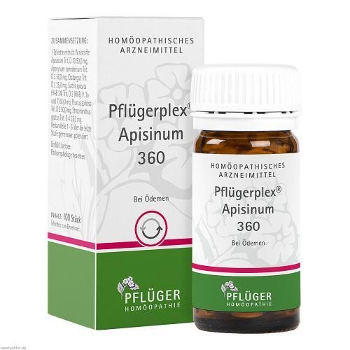 3x PFLÜGERPLEX Apisinum 360 Tabletten 100 ST PZN 2913041