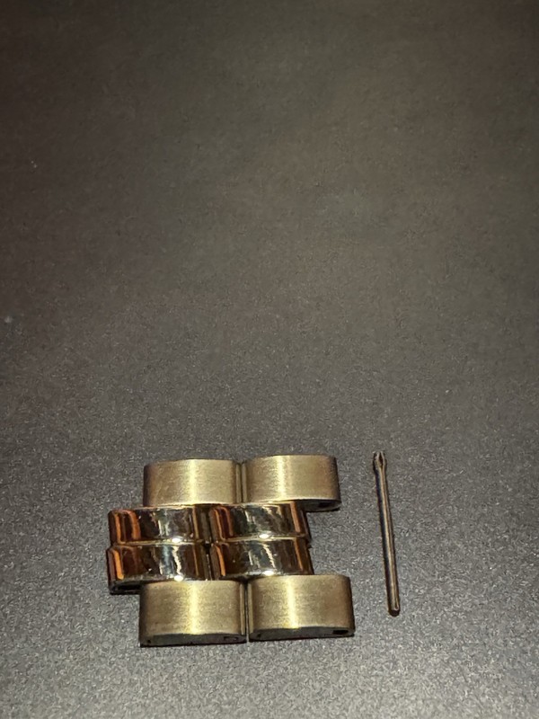 2 Tissot PR100 16mm Stainless Steel Watch Bracelet Links