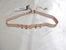 BCBGeneration 'Love' Affirmation Charm Bead Ball Choker Necklace E382