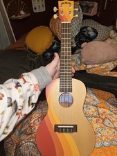 Kala KA-SURF-SWELL Soprano Ukulele Surf Swell Natural Mahogany Spruce 4-String