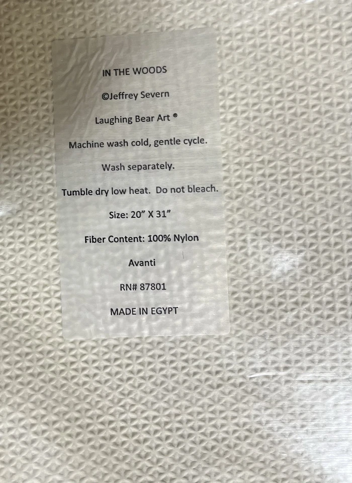 In the Woods? Taking Care of Business Moose Bathing Bathroom Rug Jeffrey Severn - Изображение 4 из 4