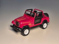 Greenlight Terminator Jeep Cj-7 Red Used - Toy Car - M
